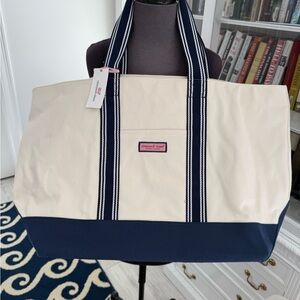 Vineyard Vines Nautical Navy Tote